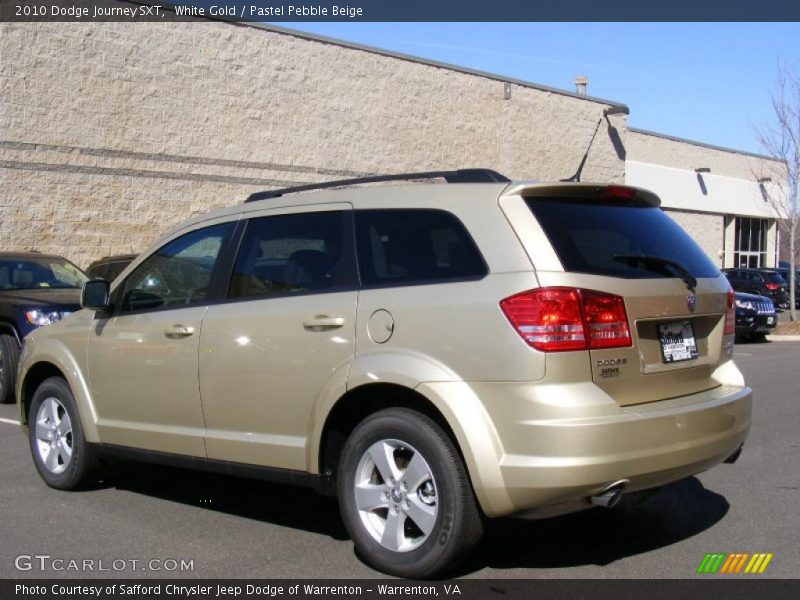 White Gold / Pastel Pebble Beige 2010 Dodge Journey SXT