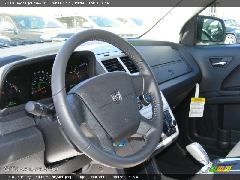 White Gold / Pastel Pebble Beige 2010 Dodge Journey SXT