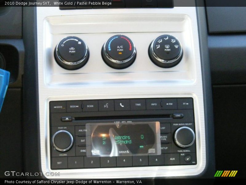 White Gold / Pastel Pebble Beige 2010 Dodge Journey SXT