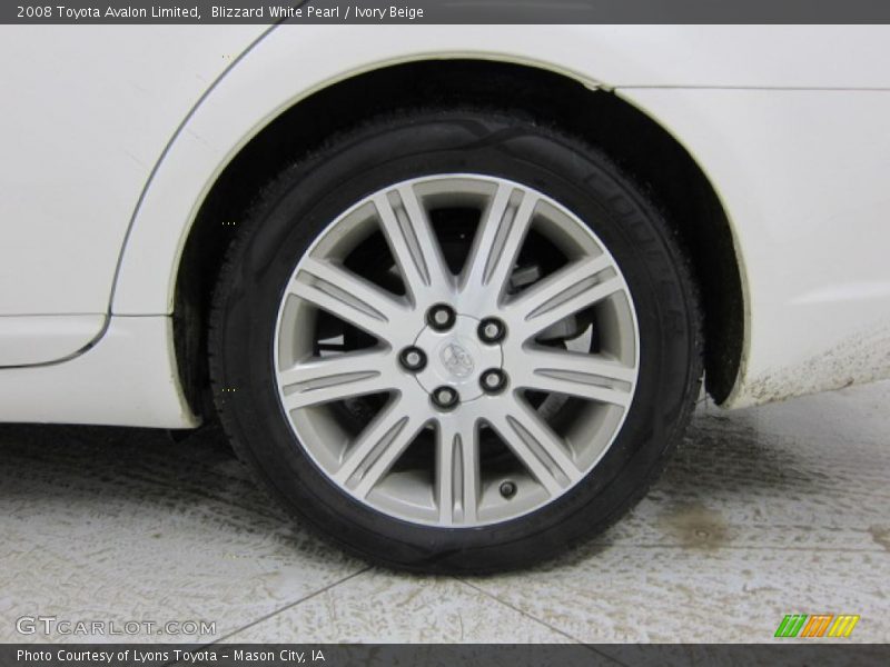 Blizzard White Pearl / Ivory Beige 2008 Toyota Avalon Limited