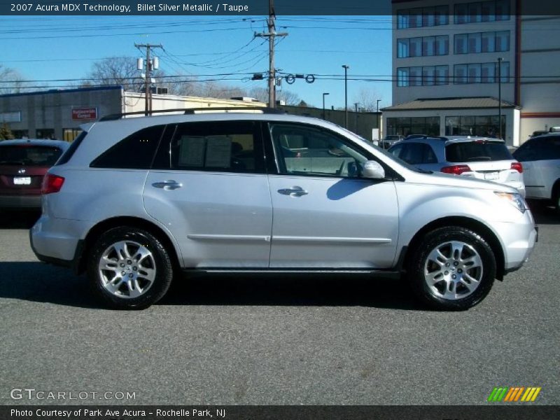 Billet Silver Metallic / Taupe 2007 Acura MDX Technology