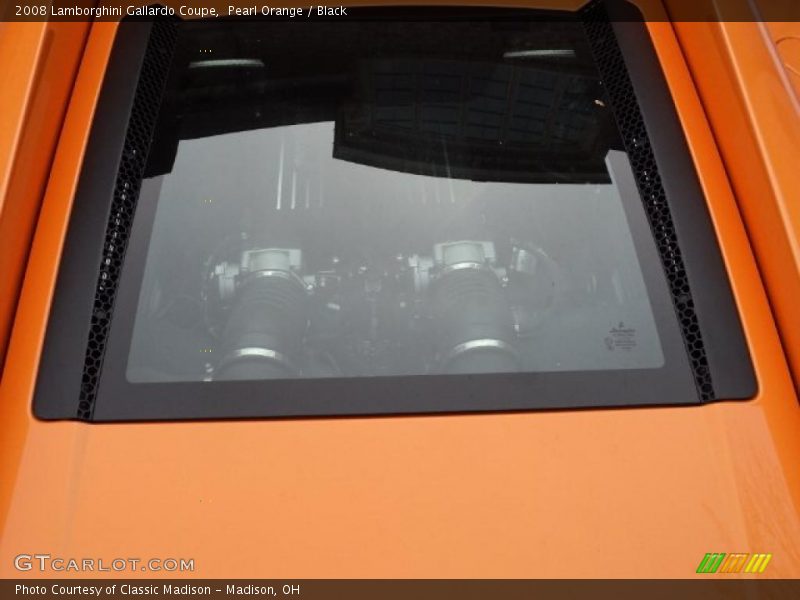 Pearl Orange / Black 2008 Lamborghini Gallardo Coupe