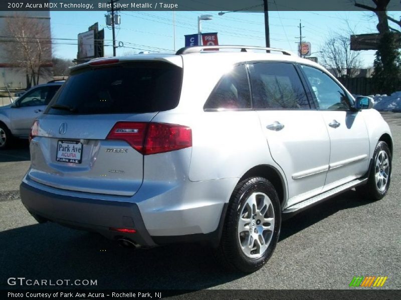 Billet Silver Metallic / Taupe 2007 Acura MDX Technology