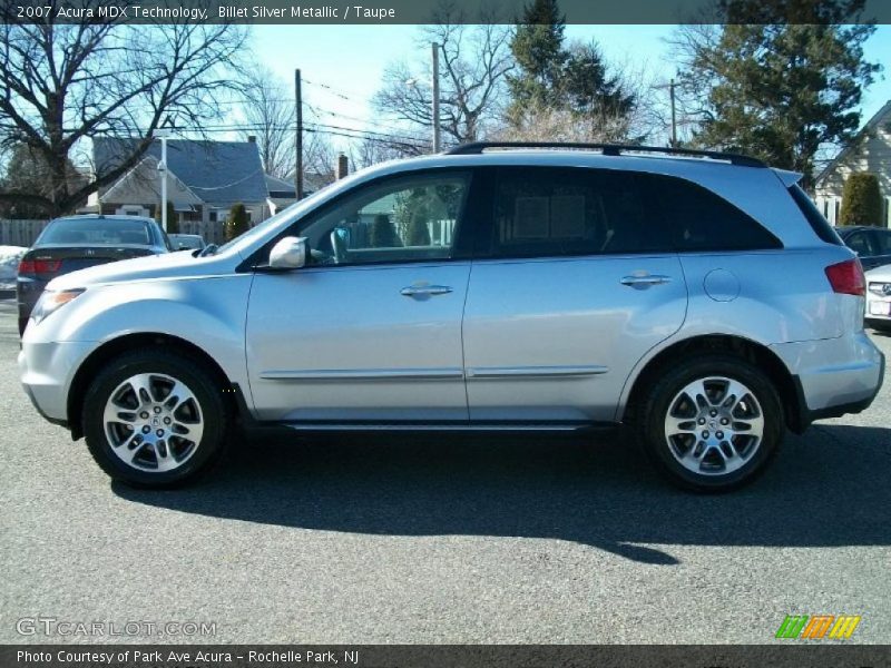 Billet Silver Metallic / Taupe 2007 Acura MDX Technology