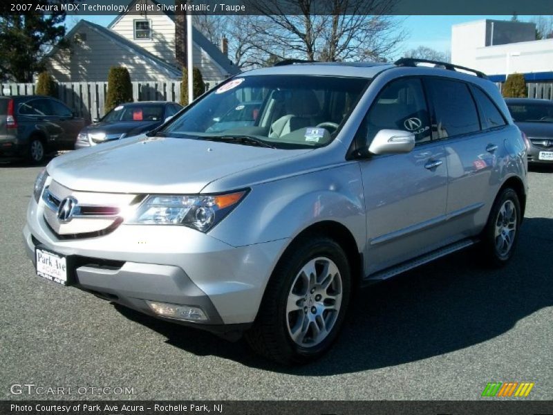 Billet Silver Metallic / Taupe 2007 Acura MDX Technology