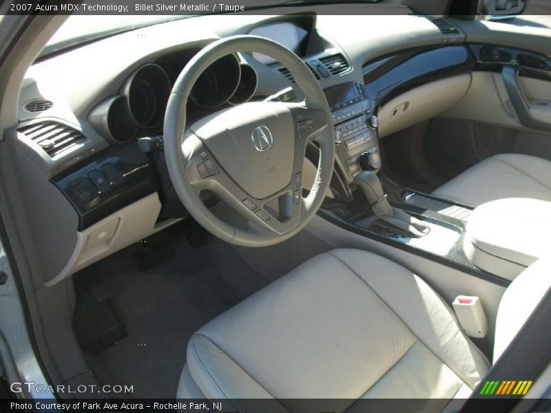 Billet Silver Metallic / Taupe 2007 Acura MDX Technology
