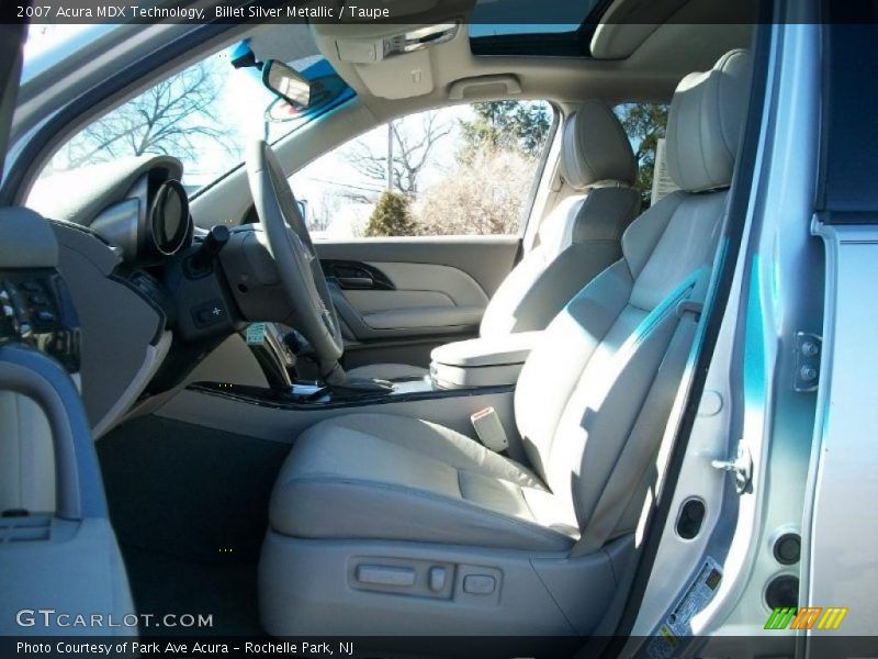 Billet Silver Metallic / Taupe 2007 Acura MDX Technology
