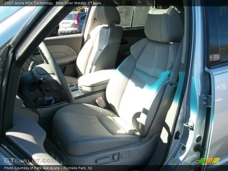 Billet Silver Metallic / Taupe 2007 Acura MDX Technology