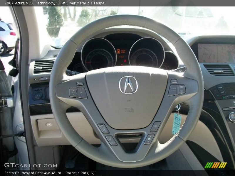 Billet Silver Metallic / Taupe 2007 Acura MDX Technology