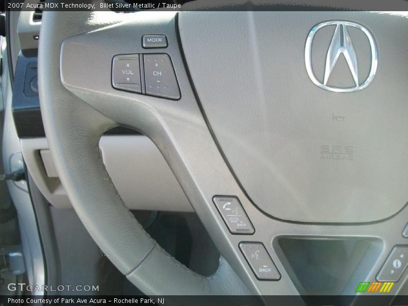 Billet Silver Metallic / Taupe 2007 Acura MDX Technology