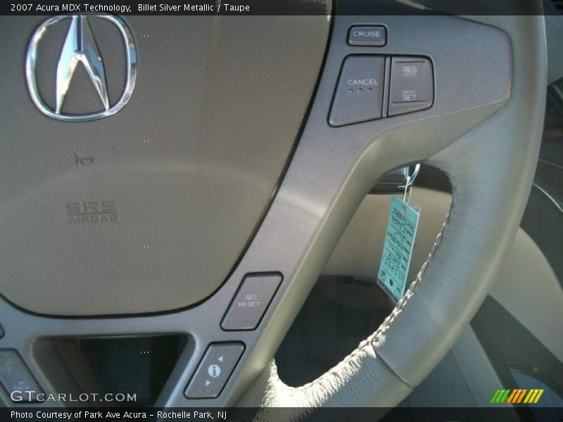 Billet Silver Metallic / Taupe 2007 Acura MDX Technology
