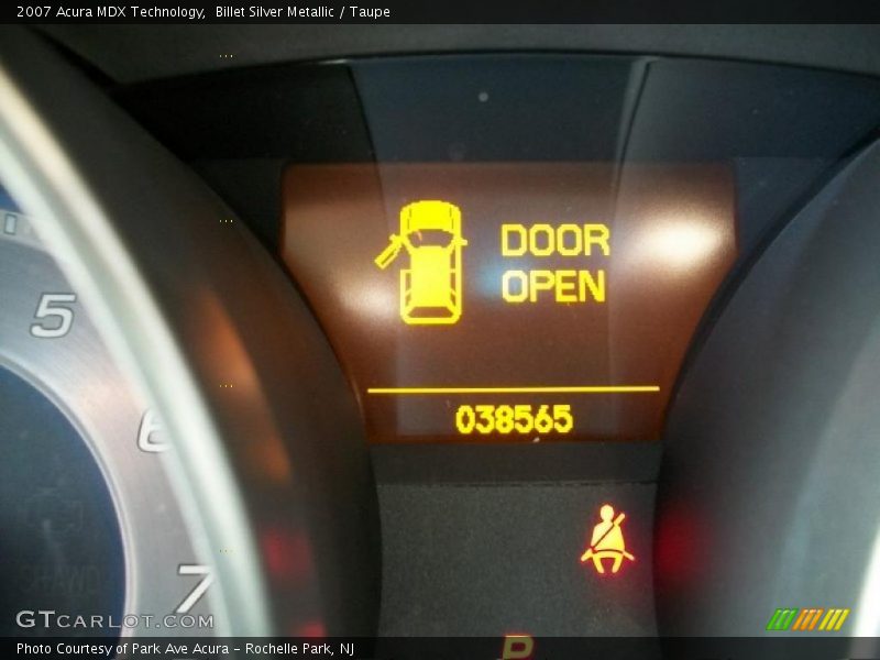 Billet Silver Metallic / Taupe 2007 Acura MDX Technology