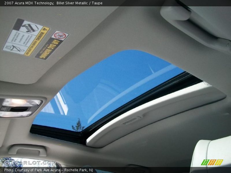Billet Silver Metallic / Taupe 2007 Acura MDX Technology