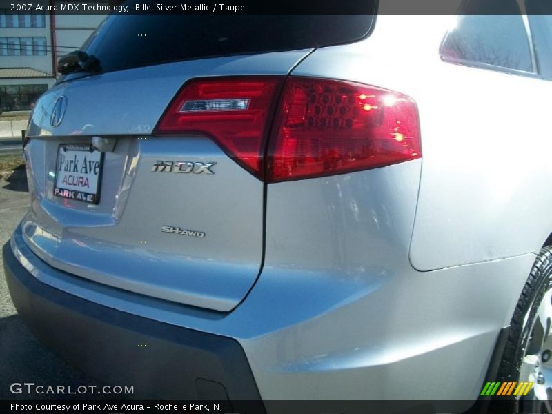 Billet Silver Metallic / Taupe 2007 Acura MDX Technology