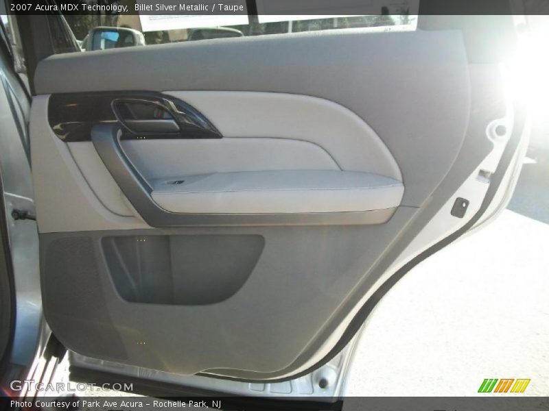 Billet Silver Metallic / Taupe 2007 Acura MDX Technology