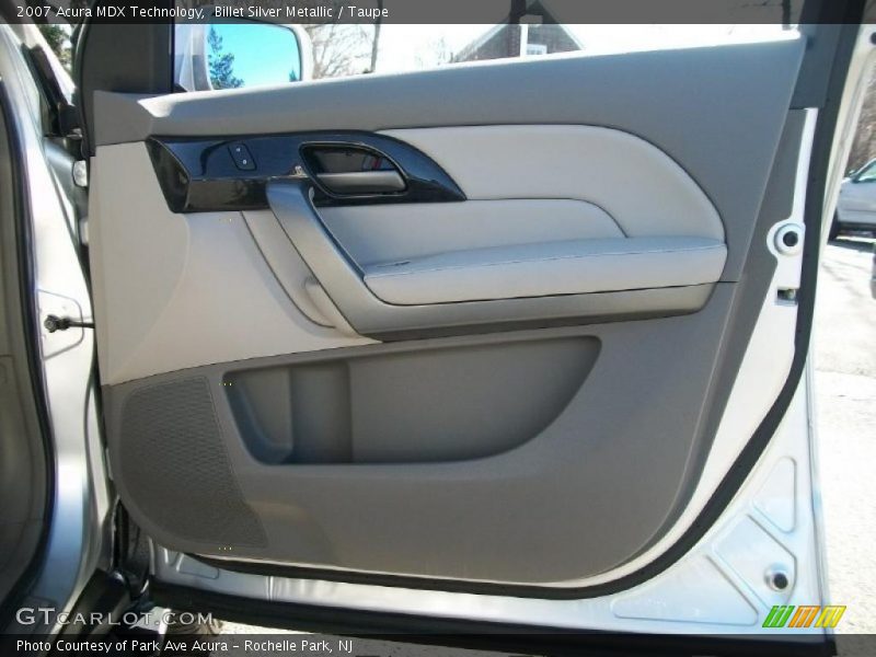 Billet Silver Metallic / Taupe 2007 Acura MDX Technology