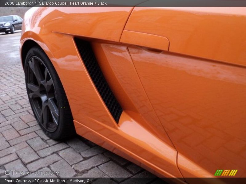 Pearl Orange / Black 2008 Lamborghini Gallardo Coupe