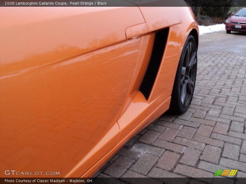 Pearl Orange / Black 2008 Lamborghini Gallardo Coupe