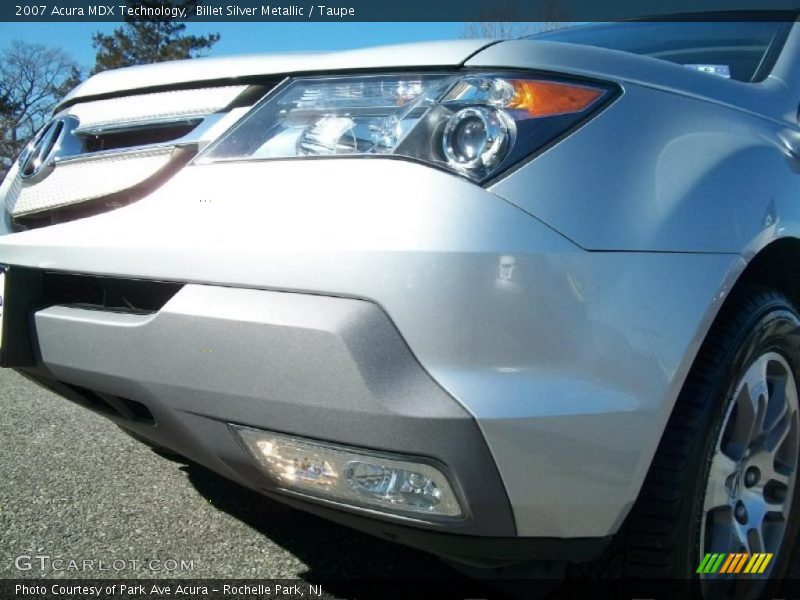Billet Silver Metallic / Taupe 2007 Acura MDX Technology