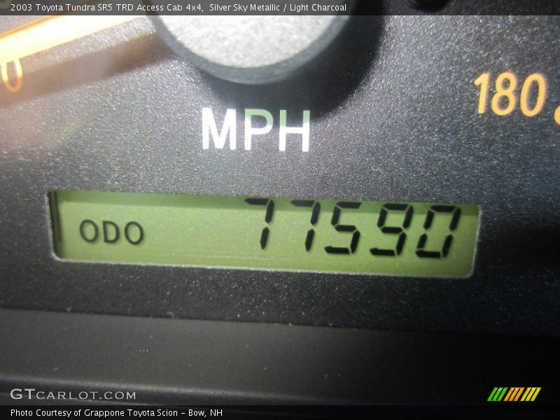Silver Sky Metallic / Light Charcoal 2003 Toyota Tundra SR5 TRD Access Cab 4x4
