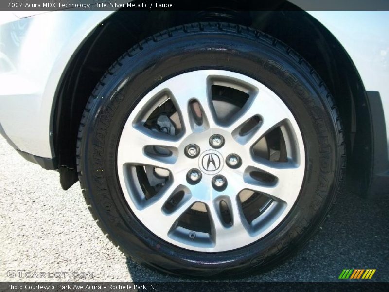 Billet Silver Metallic / Taupe 2007 Acura MDX Technology