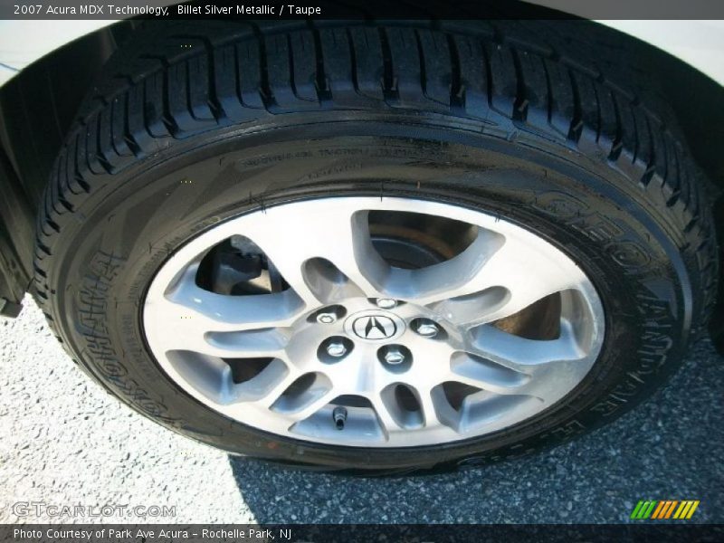 Billet Silver Metallic / Taupe 2007 Acura MDX Technology