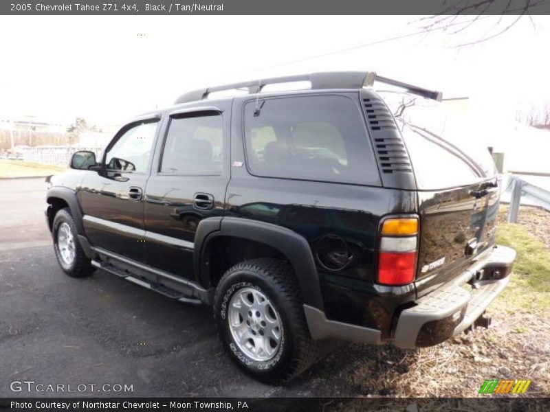 Black / Tan/Neutral 2005 Chevrolet Tahoe Z71 4x4