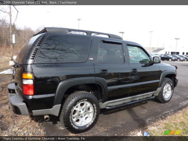 Black / Tan/Neutral 2005 Chevrolet Tahoe Z71 4x4