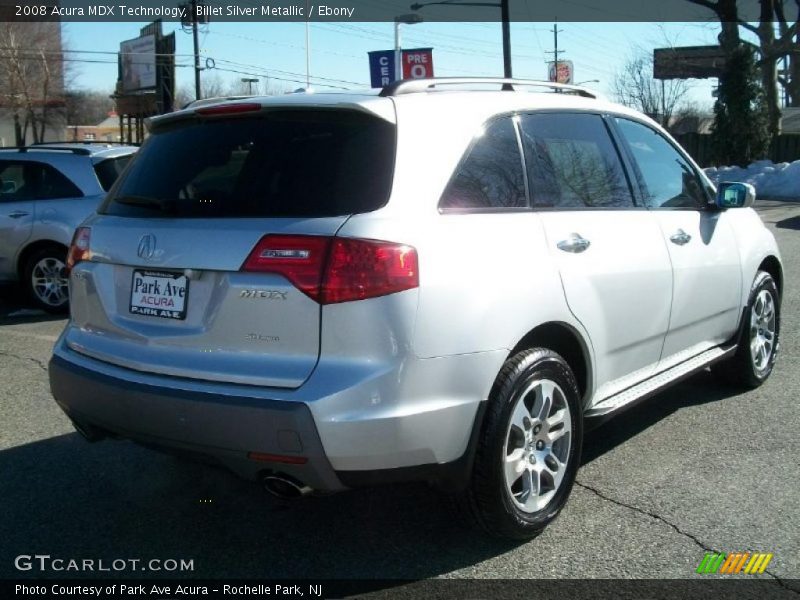 Billet Silver Metallic / Ebony 2008 Acura MDX Technology