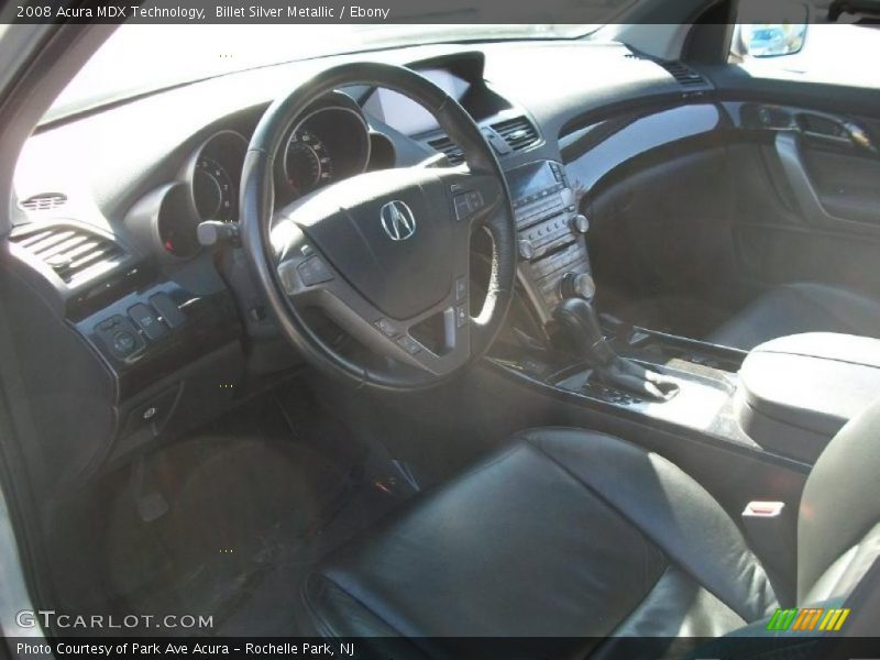 Billet Silver Metallic / Ebony 2008 Acura MDX Technology