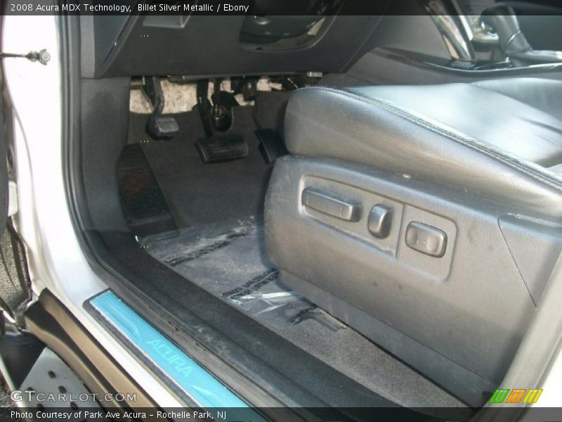 Billet Silver Metallic / Ebony 2008 Acura MDX Technology