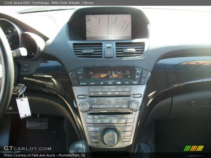 Billet Silver Metallic / Ebony 2008 Acura MDX Technology