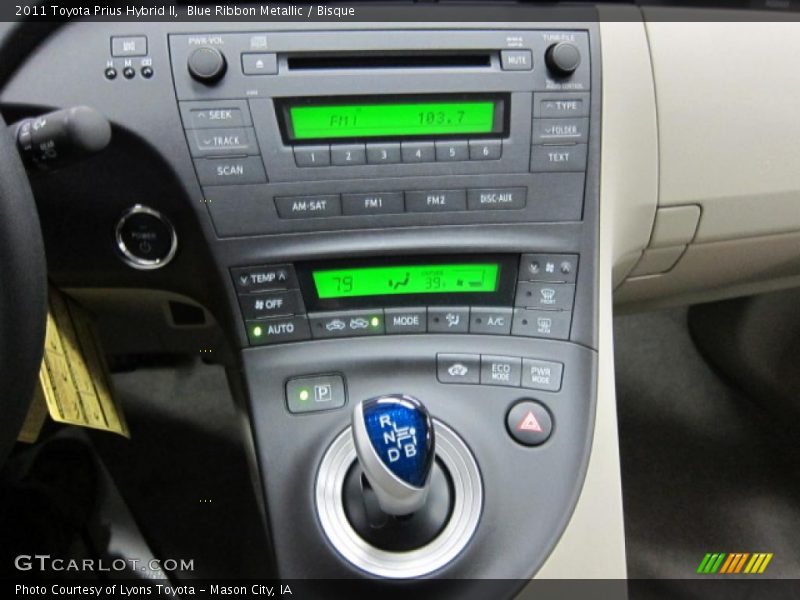 Blue Ribbon Metallic / Bisque 2011 Toyota Prius Hybrid II