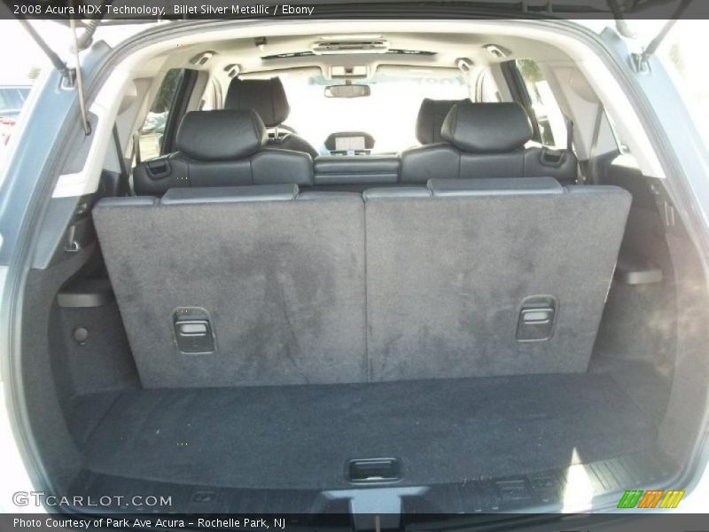 Billet Silver Metallic / Ebony 2008 Acura MDX Technology