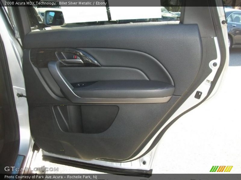 Billet Silver Metallic / Ebony 2008 Acura MDX Technology