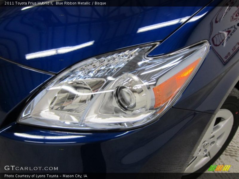 Blue Ribbon Metallic / Bisque 2011 Toyota Prius Hybrid II
