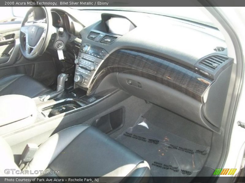 Billet Silver Metallic / Ebony 2008 Acura MDX Technology