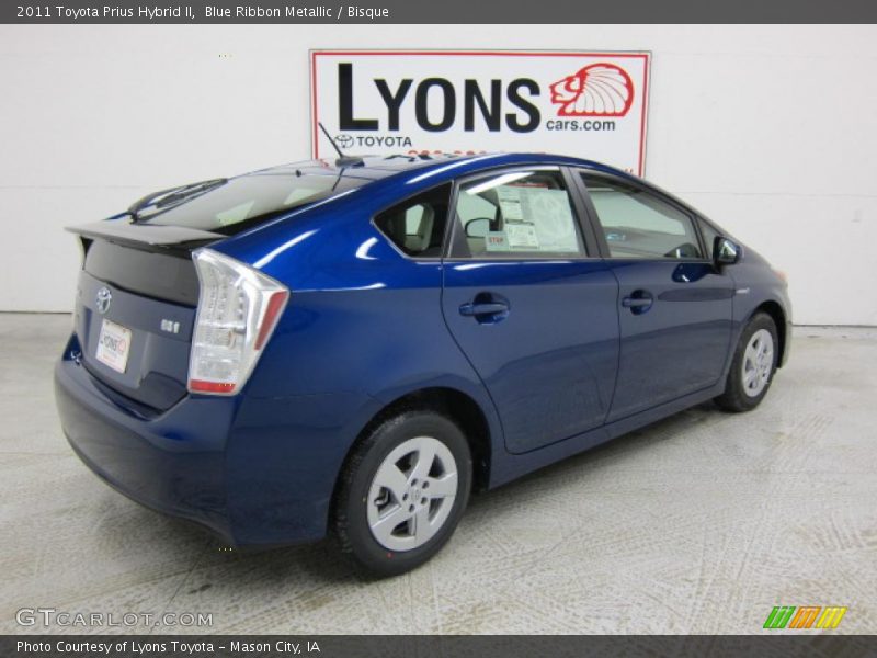 Blue Ribbon Metallic / Bisque 2011 Toyota Prius Hybrid II