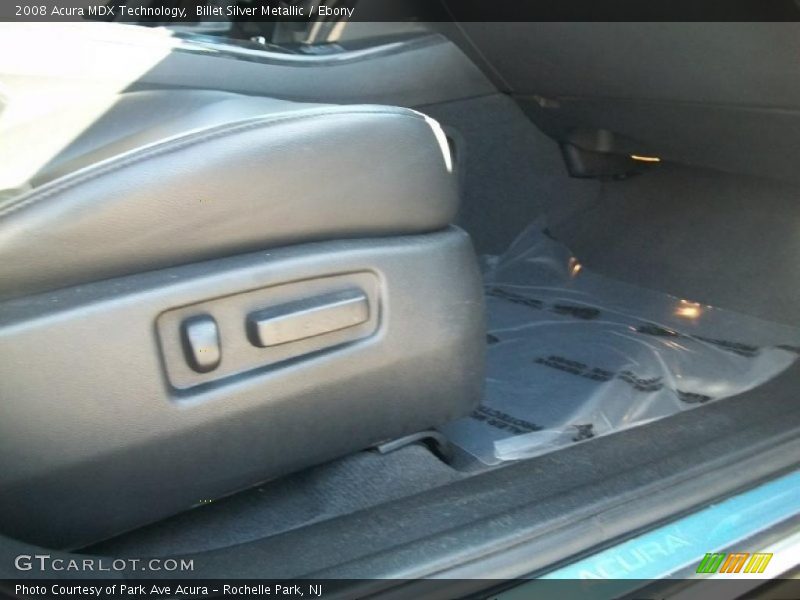 Billet Silver Metallic / Ebony 2008 Acura MDX Technology