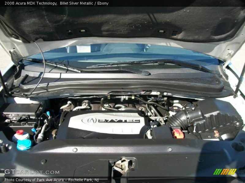 Billet Silver Metallic / Ebony 2008 Acura MDX Technology