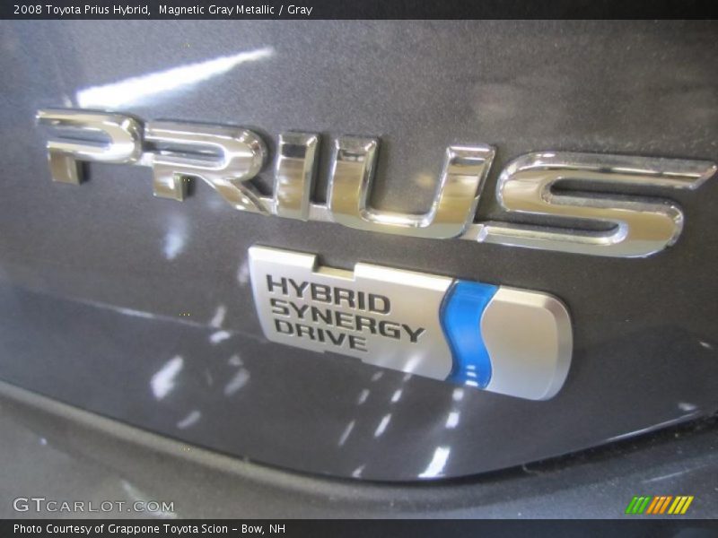 Magnetic Gray Metallic / Gray 2008 Toyota Prius Hybrid