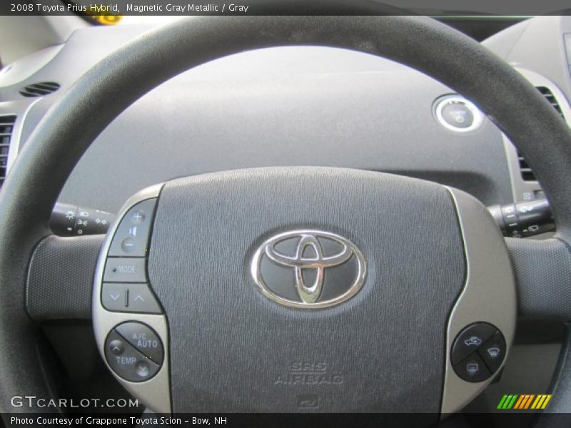 Magnetic Gray Metallic / Gray 2008 Toyota Prius Hybrid