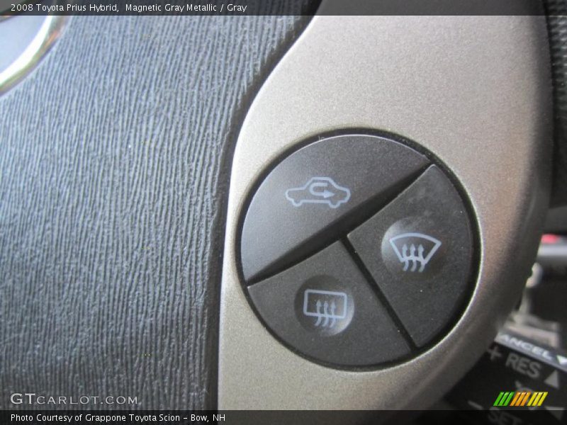 Magnetic Gray Metallic / Gray 2008 Toyota Prius Hybrid