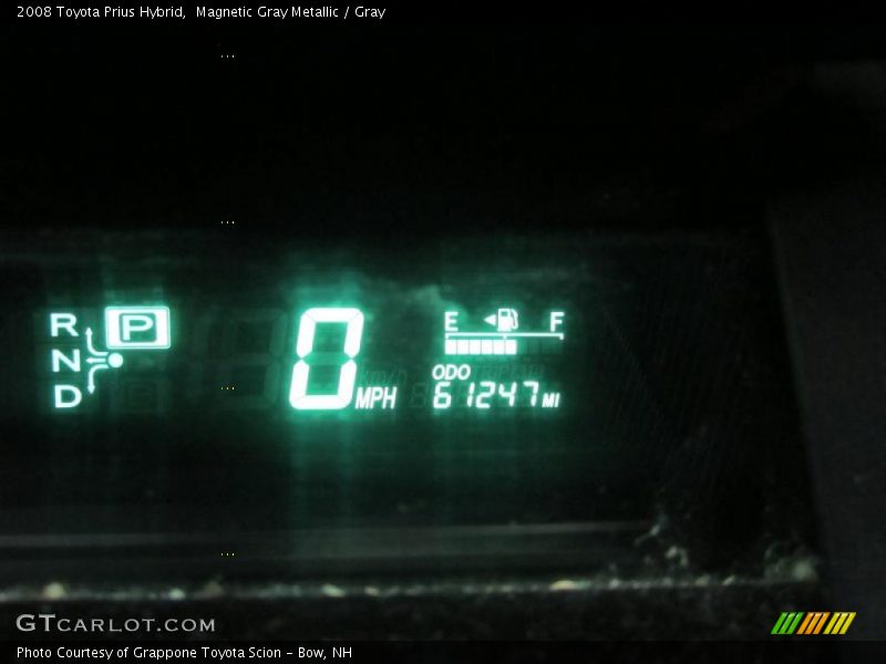 Magnetic Gray Metallic / Gray 2008 Toyota Prius Hybrid