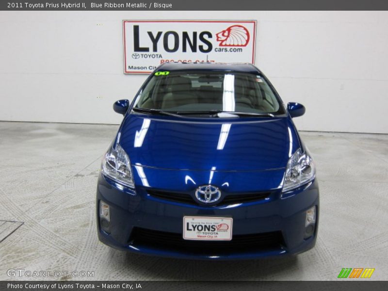 Blue Ribbon Metallic / Bisque 2011 Toyota Prius Hybrid II