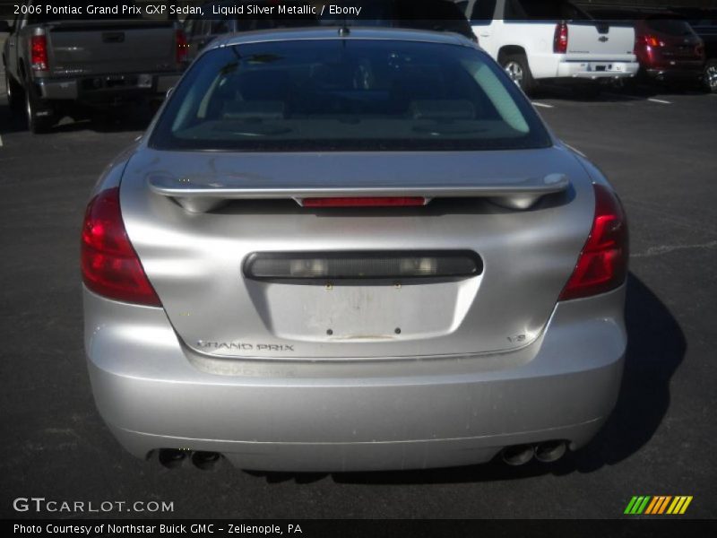 Liquid Silver Metallic / Ebony 2006 Pontiac Grand Prix GXP Sedan