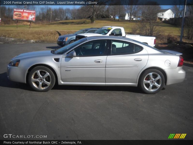 Liquid Silver Metallic / Ebony 2006 Pontiac Grand Prix GXP Sedan