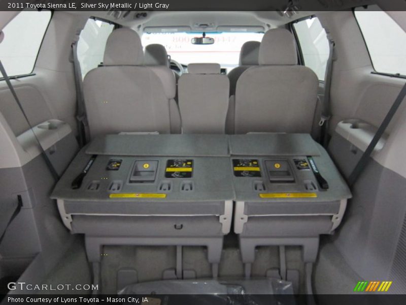 Silver Sky Metallic / Light Gray 2011 Toyota Sienna LE