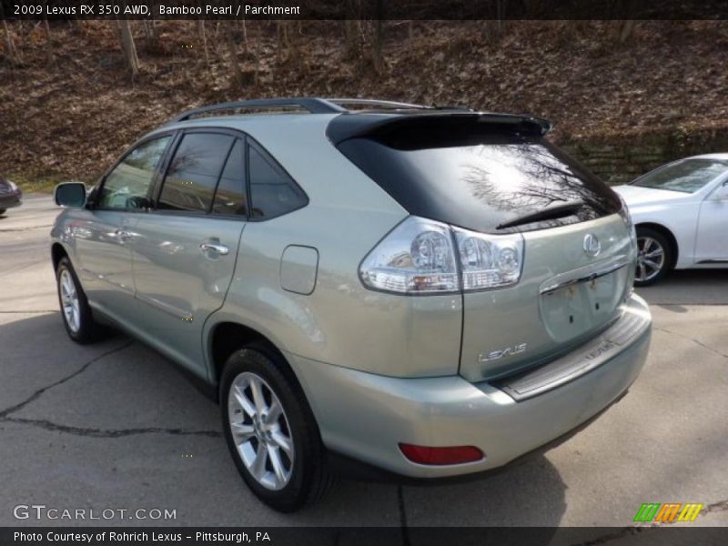 Bamboo Pearl / Parchment 2009 Lexus RX 350 AWD