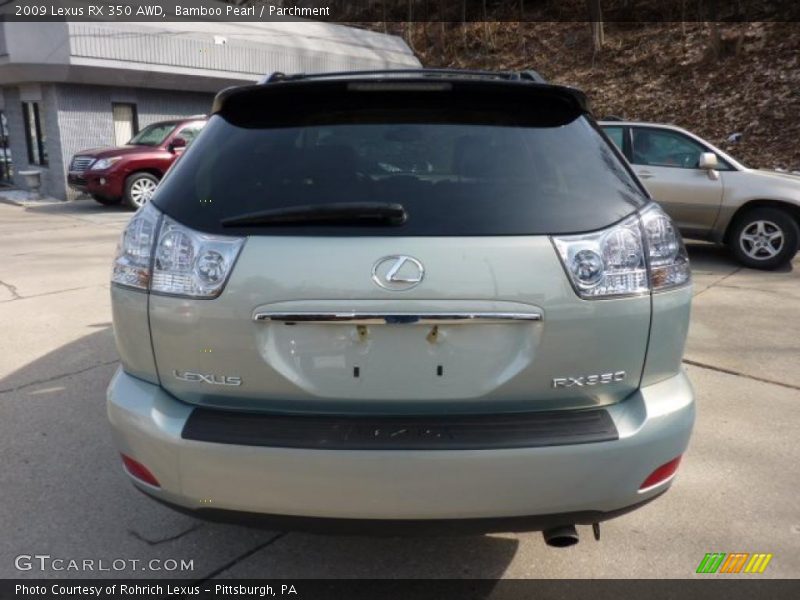 Bamboo Pearl / Parchment 2009 Lexus RX 350 AWD